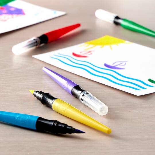 12 Packs: 5 ct. (60 total) Crayola® Washable Paint Brush Pens